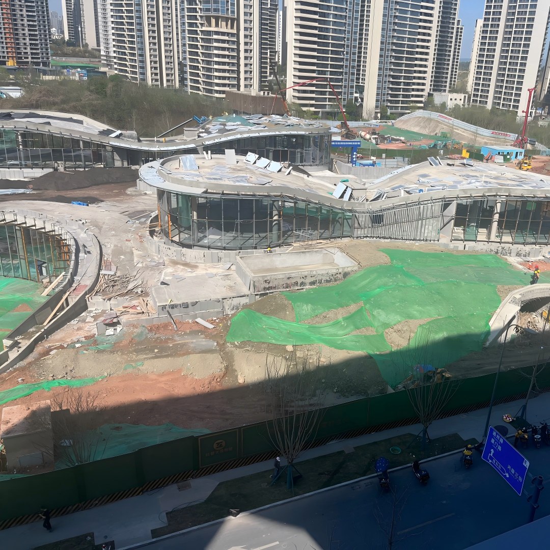 天府绿廊项目现场
